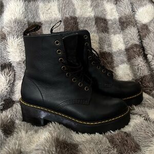 Doc marten boots with heel